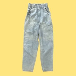 Vintage High Waisted Denim Pants